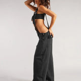Low Voltage Wide-Leg Overalls