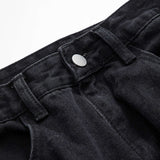 Stealth Cargo Wide-Leg Jeans