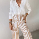 CANDELA - CONJUNTO DE 2 PIEZAS CAMISA Y PANTALÓN