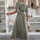 EVANIA - VESTIDO DE JEAN ELEGANTE