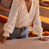 SUNBEAM – Blusa de Crochet
