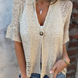 LINDSY - TOP TEXTURIZADO ELEGANTE