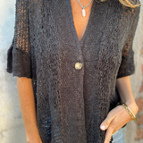 LINDSY - TOP TEXTURIZADO ELEGANTE