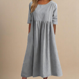 Ella™ | Flattering Cotton Dress