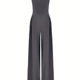 Aleia | Elegant Wide-Leg Jumpsuit