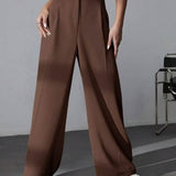 Arden Flow Tailored Wide-Leg Pants