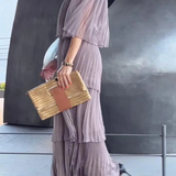 CRISINA – VESTIDO LARGO ELEGANTE EN MUSLÍN