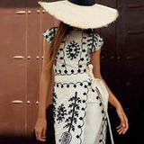 Solstice Vine Embroidered Set