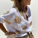 Lina – Blusa con elegantes bordados