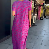 MONTI - VESTIDO ELEGANTE IMPRESO