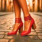 Talons à bloc fermeture sangle