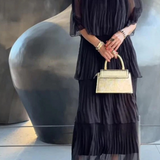 CRISINA – VESTIDO LARGO ELEGANTE EN MUSLÍN
