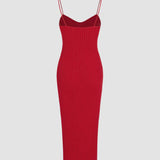 Scarlet Elegance Knit Set