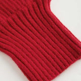 Scarlet Elegance Knit Set