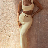 Sahara Ribbed Two-Piece Set