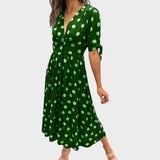 Aurélie | Chic Polka Dot Dress