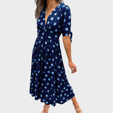 Aurélie | Chic Polka Dot Dress