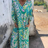 LARESA - Vestido largo bohemio