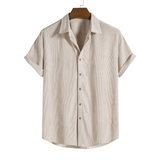 Camisa con Botones y Mangas Cortas