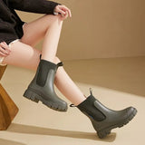 Bottes de pluie Chelsea pour femmes