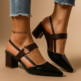 Talons en cuir à anneaux