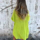 IZELA - CONJUNTO CAMISA Y SHORT DESENFADADO