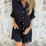 IZELA - CONJUNTO CAMISA Y SHORT DESENFADADO