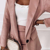 Sahara Edit Tailored Blazer Skirt Set