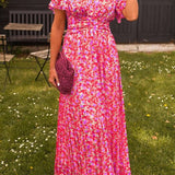 SEVILLA – Vestido Largo Mujer con Escote en V