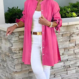 CHERISH - CAMISA DE ALGODÓN Y LINO