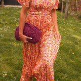 SEVILLA – Vestido Largo Mujer con Escote en V