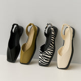 CHAUSSURES PLATES À ENFILER VALENTINA