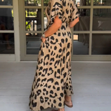 ONUIA - VESTIDO IMPRESO LEOPARDO
