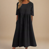 Ella™ | Flattering Cotton Dress