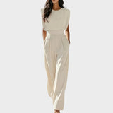 Ariia - Belted Jumpsuit