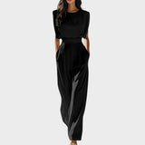 Ariia - Belted Jumpsuit