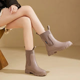 Bottes de pluie Chelsea pour femmes