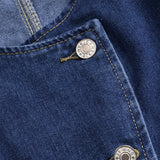 Lila Denim Button-Up And Wide Leg Jean Set