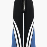 Striped Patchwork Joggers