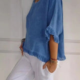 NABILA - CAMISA DE LINO ELEGANTE