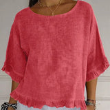 NABILA - CAMISA DE LINO ELEGANTE