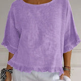 NABILA - CAMISA DE LINO ELEGANTE