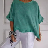 NABILA - CAMISA DE LINO ELEGANTE