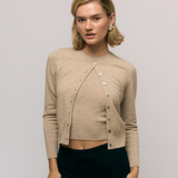 Silver Flow Twist Earrings