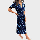 Aurélie | Chic Polka Dot Dress