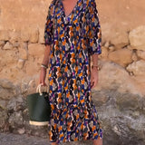 ASIRA - Vestido Bohème Impreso