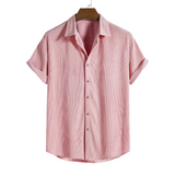Camisa con Botones y Mangas Cortas