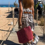 SORIA – Vestido sin mangas con estampado tie-dye