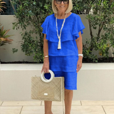 ARESI – VESTIDO BOHEMIO CON VOLANTES