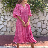 SANDY - VESTIDO LARGO CÓMODO Y DE TENDENCIA
